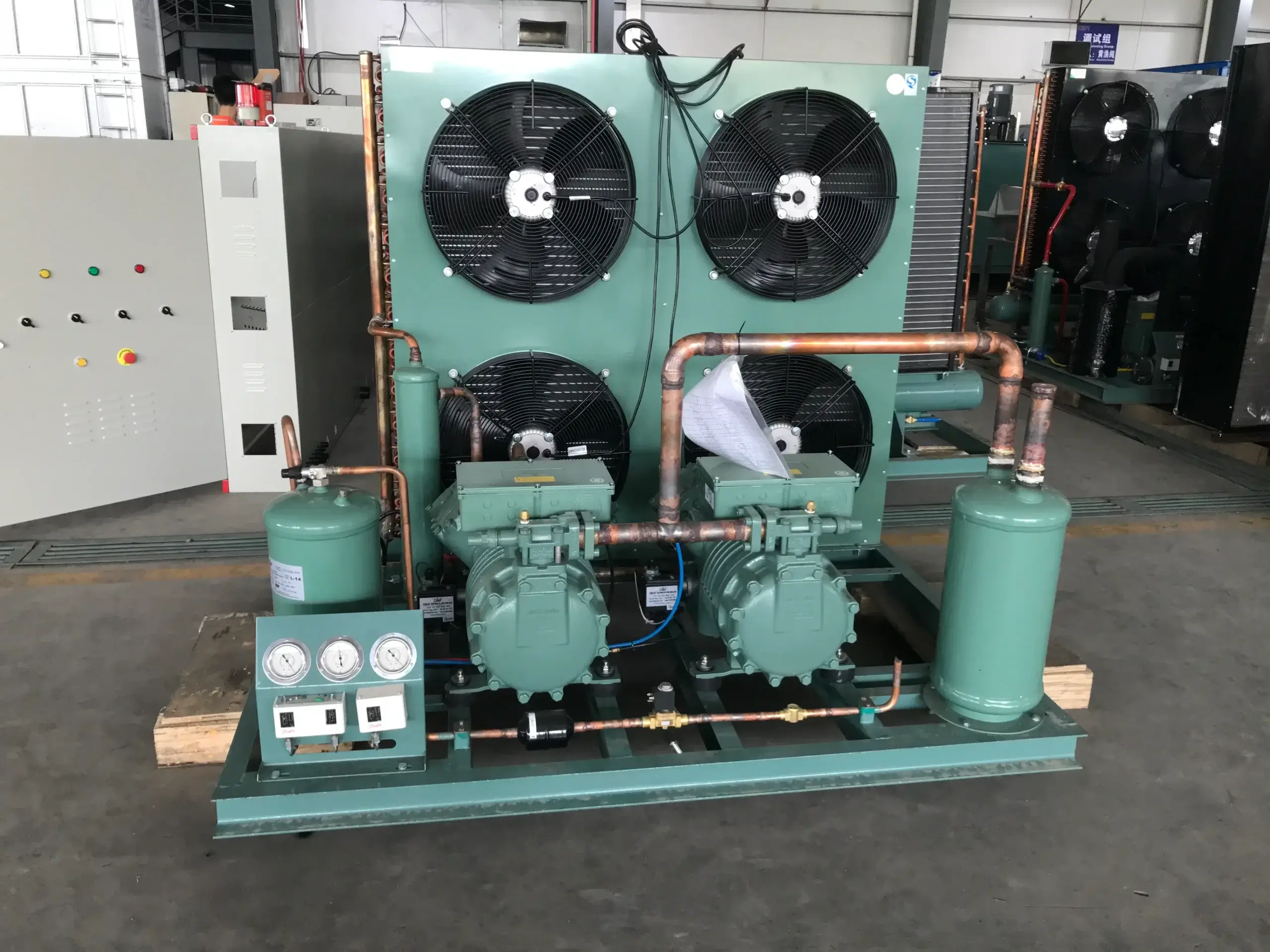 Cold Room Condensing Unit for Industrial Refrigeration Systems ...