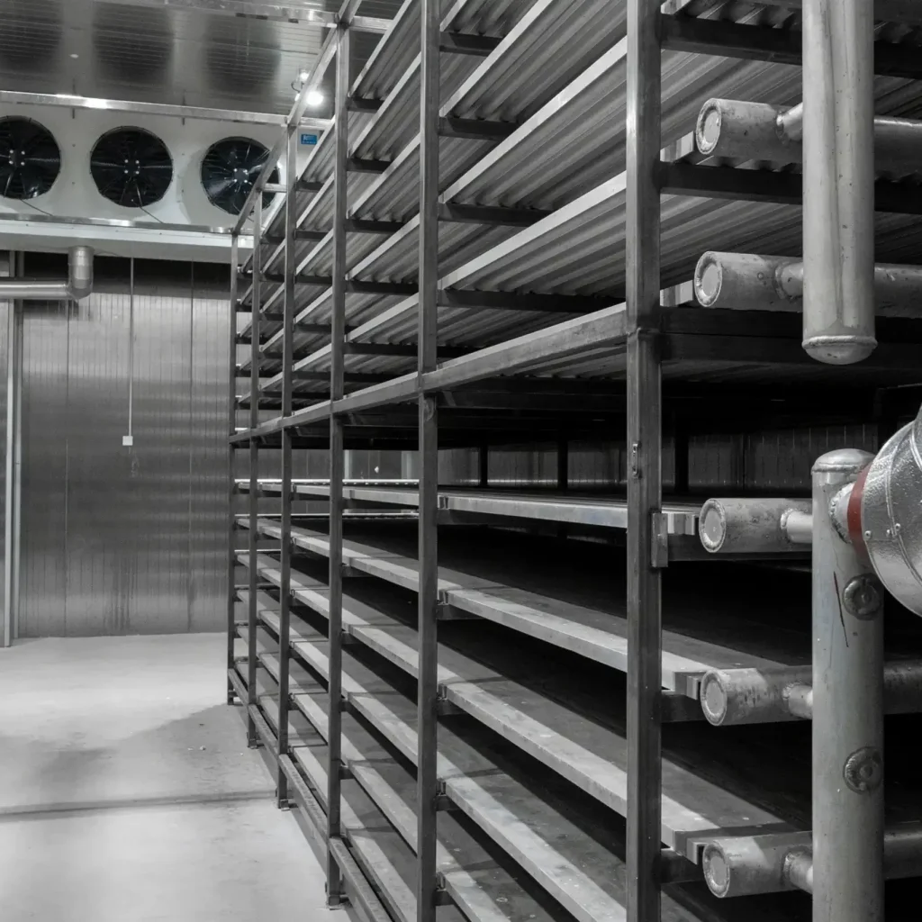 blast freezer room