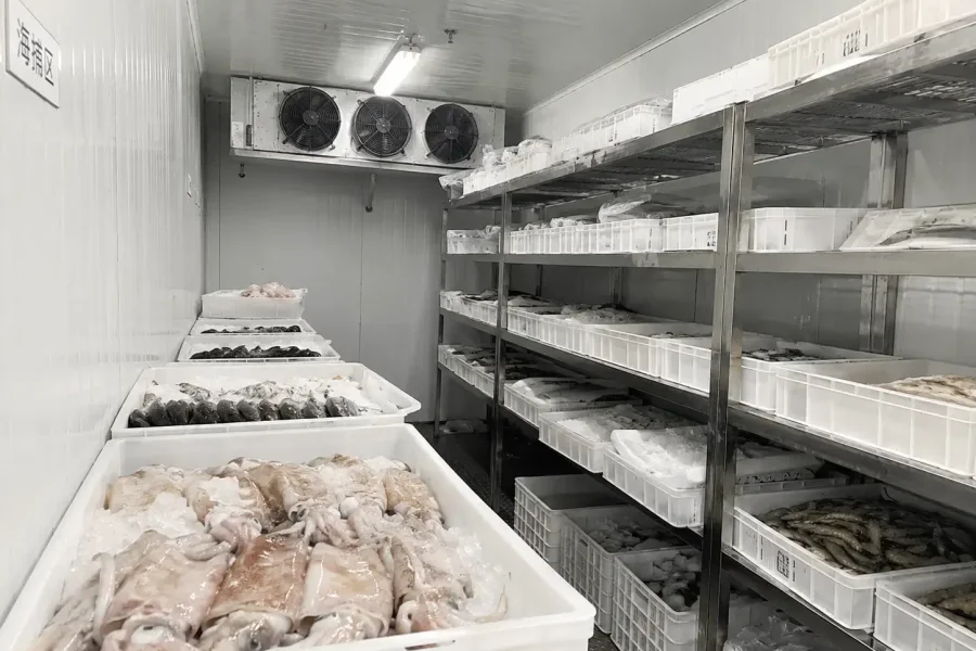 seafood cold storage